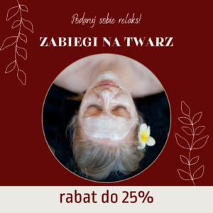 Promocja na zabiegi na twarz