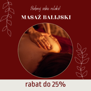 Promocja na masaże orientalne