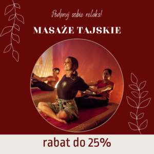 Masaże Tajskie - grafika promocyjna