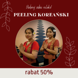 Promocja! peeling koreański 50% taniej!