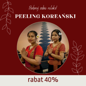 Promocja! peeling koreański 40% taniej!