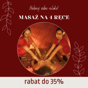 Masaż na 4 ręce - promocja!