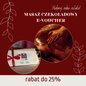 Masaż Czekoladą - e-voucher