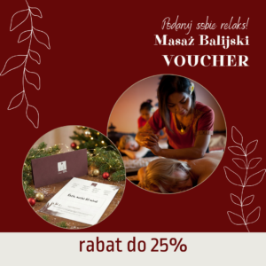 Masaż Balijski - voucher