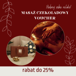 Masaż czekoladą - voucher