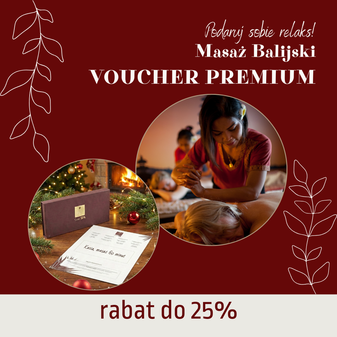 Masaż Balijski - voucher premium Masaż Balijski - voucher premium
