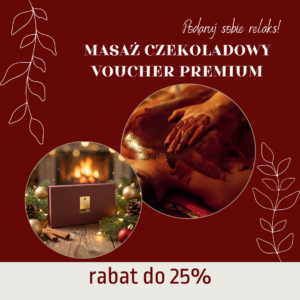 Masaż czekoladą - voucher premium