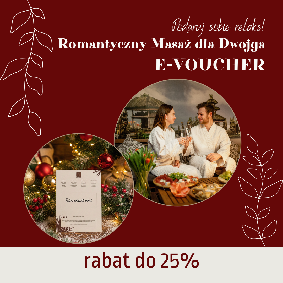 Romantyczny masaż dla Dwojga z kieliszkiem szampana Romantyczny masaż dla Dwojga z kieliszkiem szampana