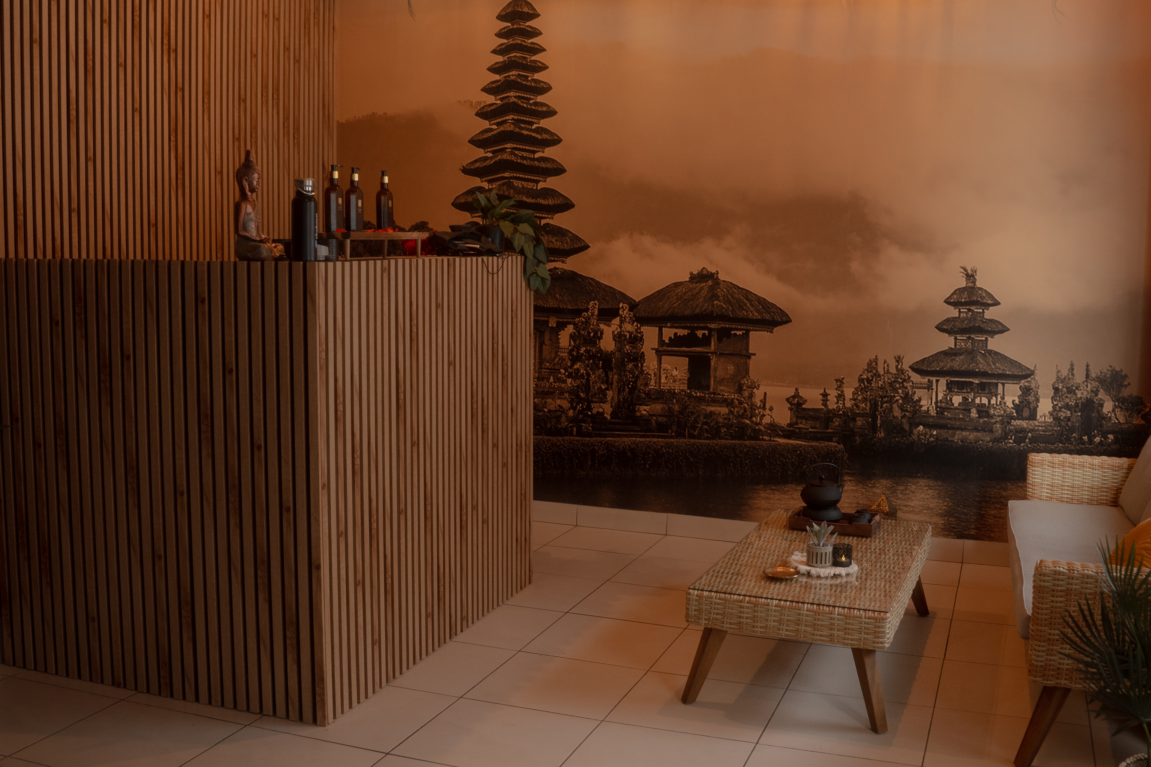 Salon Samui Spa Natolin to oryginalne, orientalne wnętrza