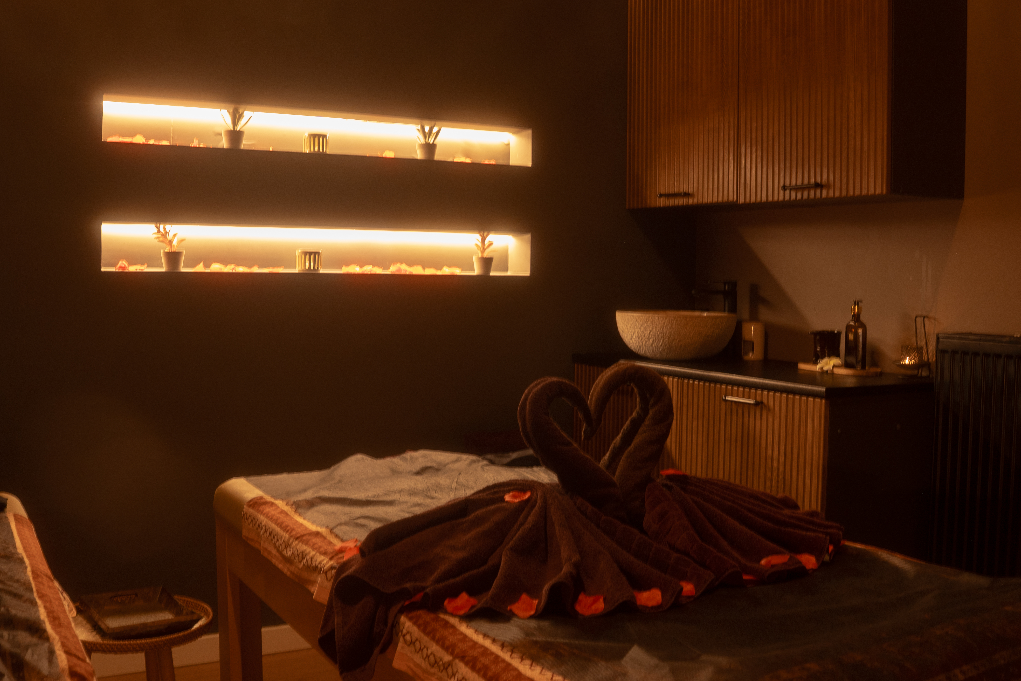 Salon Samui Spa Natolin to oryginalne, orientalne wnętrza