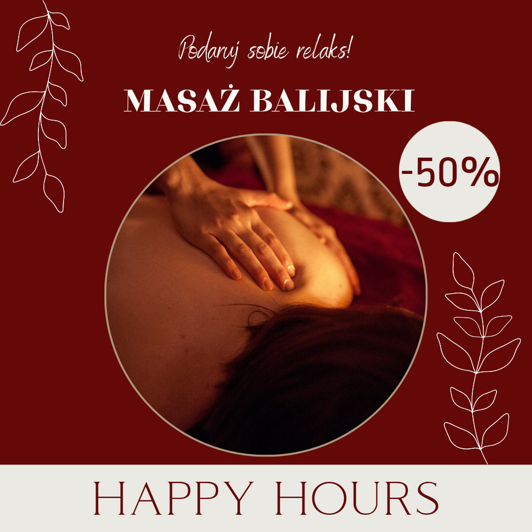 Happy Hours Masaż Balijski Happy Hours w Samui Spa