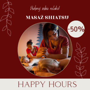 Happy Hours: Masaż Shiatsu -50%